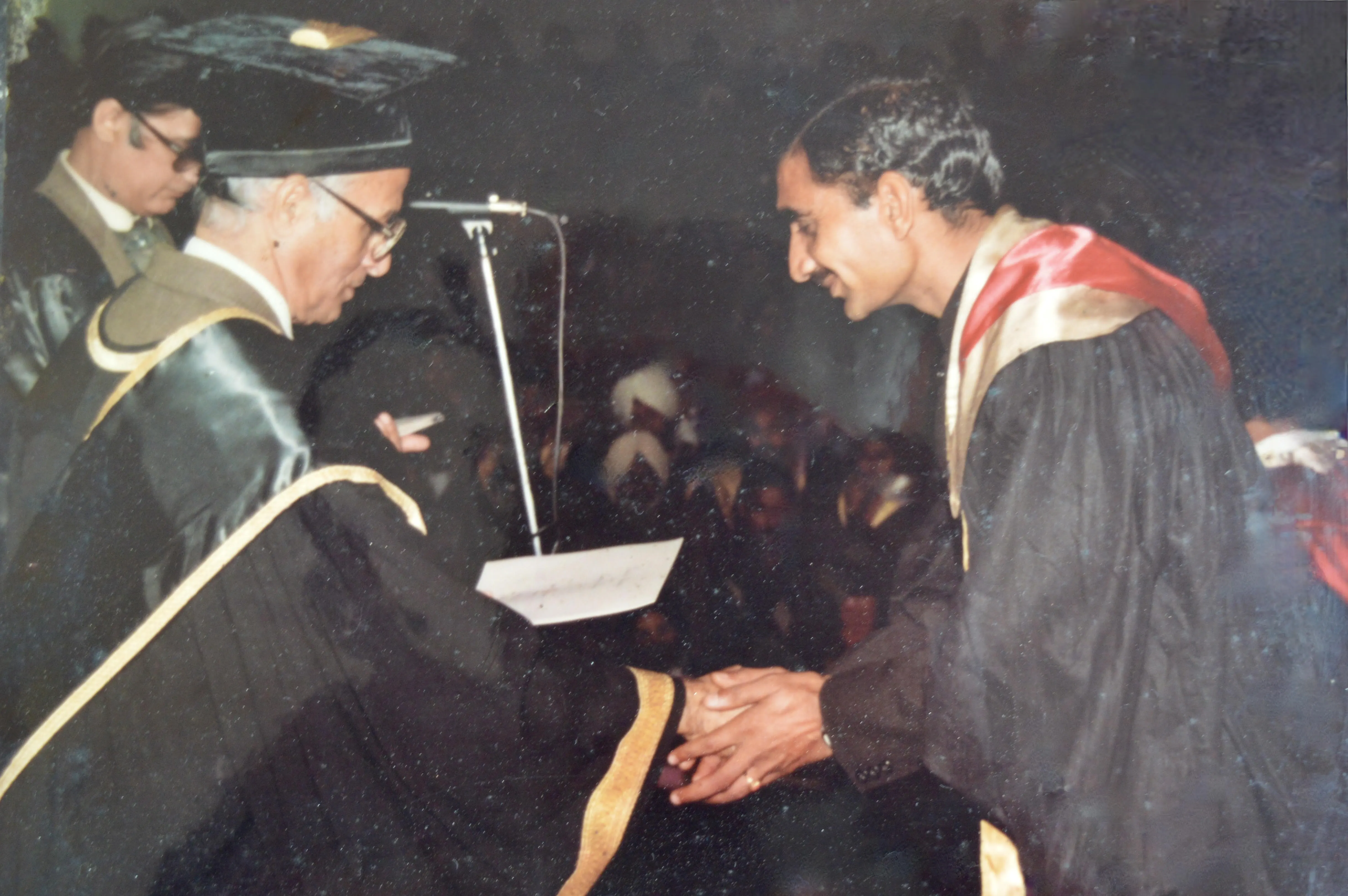 Dr. J.R. Gaur Receiving Degree & Certificates banner-image3