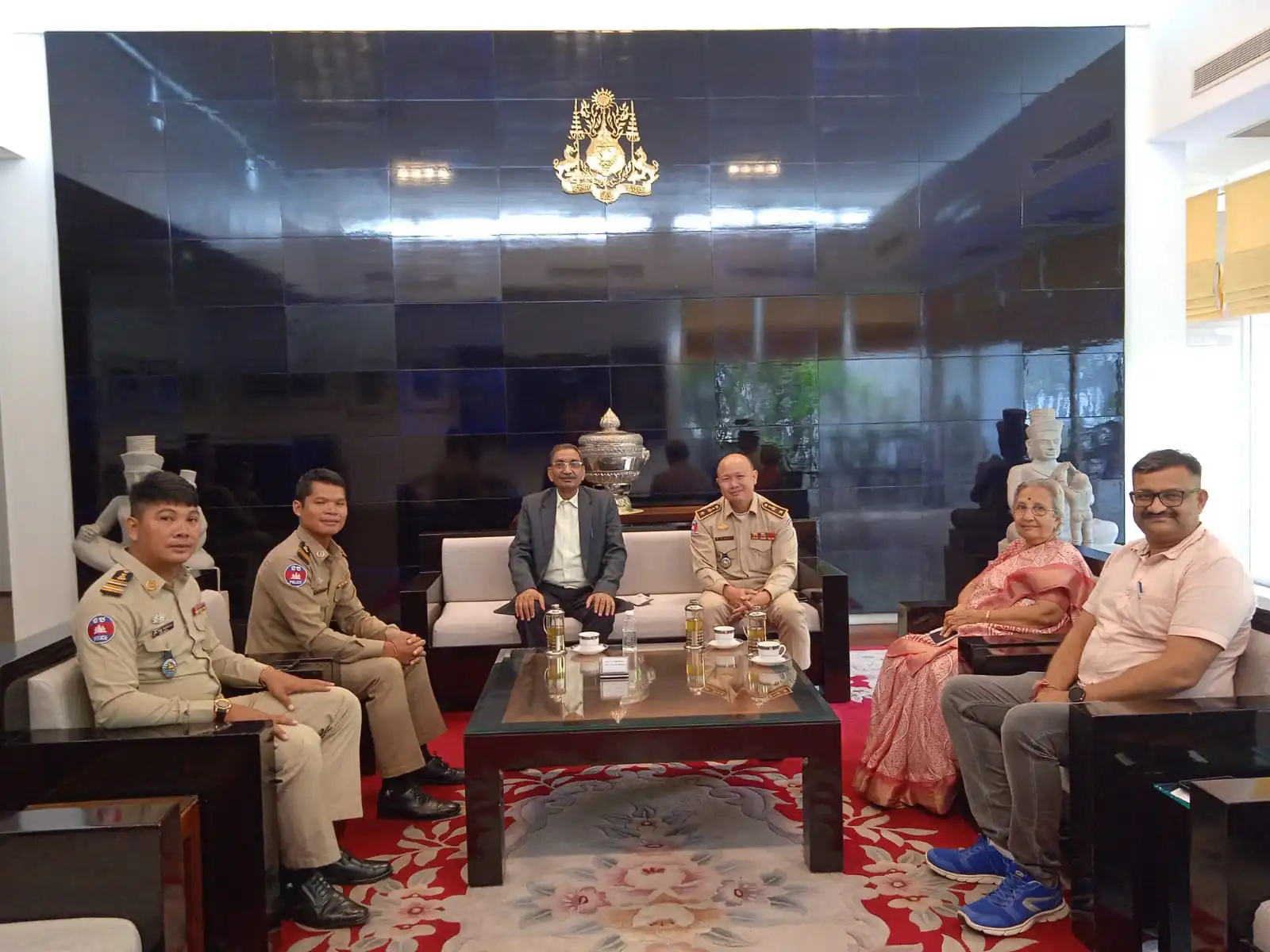 Meet With Military Officials